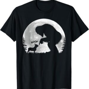 Boop Nose French Bulldog Bigfoot Moon T-Shirt
